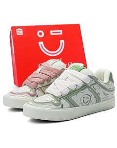 Низкие кеды для скейтбординга унисекс, фиолетово-голубые Miniso