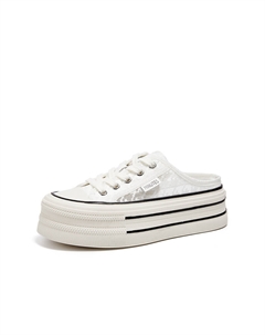 Низкие женские скейтерские кроссовки, черные 15 mins