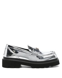 Броги с логотипом, серебяный Dolce&gabbana