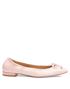 Балетки с бантом, розовый Stuart weitzman