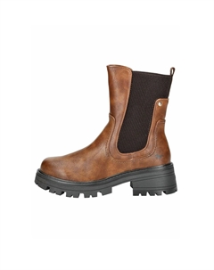 Ботильоны на платформе, цвет Cognac Mustang