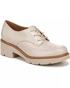 Дерри-Лейс Лоферы на массивной подошве с кружевными деталями, слоновая кость/кремовый Naturalizer