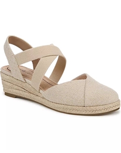 Женские эспадрильи Kimball на клиновидной подошве, коричневый/бежевый Lifestride