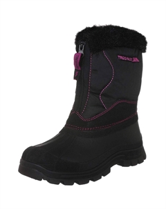 Зимние ботинки на шнуровке пикантного дизайна, черный Trespass