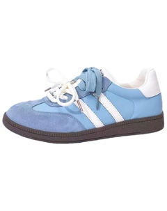 Женские лоу-топ скейтборд кроссовки светло-голубые, цвет Light Blue Jimixiong