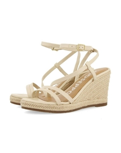 Босоножки на танкетке CON TIRAS ORIKUM - Espadrilles, кремовый Gioseppo