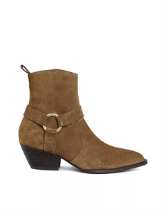 Ботильоны Jockey Harness Detail с ремешками, коричневый/бежевый Rag & co