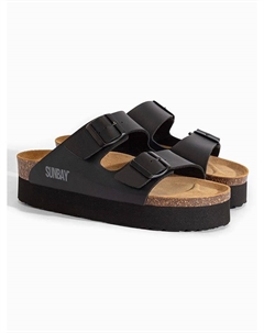 Мюли, черный Sunbay