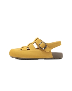 Женские римские сандалии жёлтые, цвет Yellow C°banner