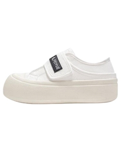 Женские кроссовки White с противоскользящей и износостойкой подошвой, низкие, из хлопка Feiyue.®