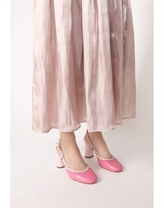 Классические туфли на каблуке, розовый Venezia