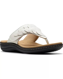 Коллекция Женские шлепанцы Laurieann Palm, белый Clarks