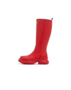 Водонепроницаемые и нескользящие женские дождевые сапоги Red, цвет Red Camel