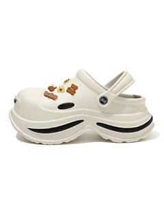 Клоги женские White Bear Brown, цвет White Bear Brown Cat power