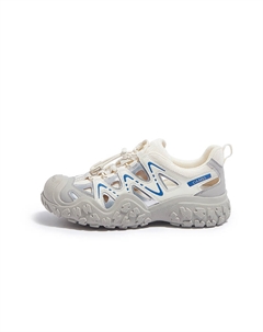 Уродливо-милые амортизирующие, износостойкие, дышащие, легкие низкие уличные кроссовки женские - бежевый/серебристый/серый/синий, цвет Beige/Silver/Gray/Blue Camel