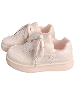 Женские скейтерские кроссовки розовые, цвет Pink Jimixiong