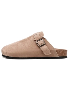 Бесшумные устойчивые к запахам износостойкие нескользящие закрытые тапочки для женщин Хаки, цвет Khaki Cat seven seeks