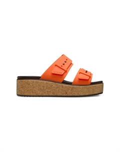 Сандалии BROOKLYN CORK BUCKLE, оранжевый Crocs