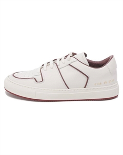 Низкие женские белые скейтбордские кроссовки Common projects