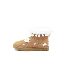 Угги Classic Mini II с мехом, коричневый Ugg