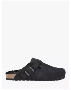 Тапочки Jade Suede Wool Lined Clog, черный Hush puppies