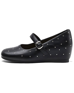 Женские туфли Мэри Джейн на платформе черные, цвет Black St&sat