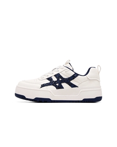 Женские устойчивые к истиранию низкие скейтерские кроссовки бежево-голубые, цвет Beige Blue C°banner