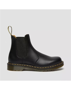 Ботинки Dr. Martens 2976 Yellow Stitch Smooth Leather Chelsea, черный Dr. martens