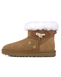 Угги Classic Mini II, коричневый / белый Ugg