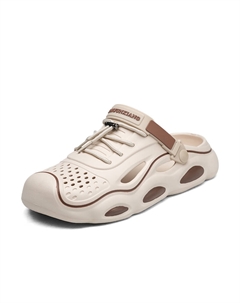 Клоги мужские бежевые, цвет Beige Kupe