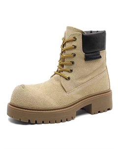 Кремовые унисекс ботинки Crew Martin, цвет Beige Th fabricate