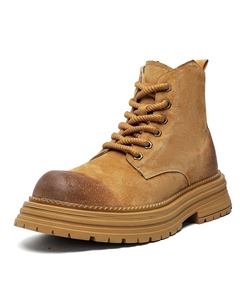 Желтые короткие ботинки Martin мужские с желтой флисовой подкладкой, цвет Yellow Fleece-Lined Product b