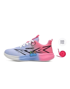 Дышащие и легкие низкие кроссовки унисекс розово-голубые Pink Charm (с бесплатными розовыми шнурками), цвет Blue Pink Charm (with Free Pink Shoelace) 7 sevfun