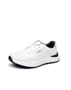 Мужские белые кеды низкие, цвет White Mulinsen