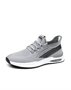 Серые мужские низкие повседневные кроссовки с устойчивостью к истиранию, легкие и дышащие, цвет Gray Mulinsen