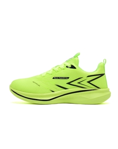 Дышащие и легкие низкие кроссовки унисекс розово-неоново-зеленые, цвет Neon Green 7 sevfun