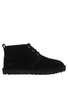 Замшевые ботинки на шнуровке, черный Ugg