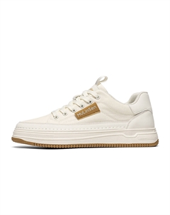 Мужские кеды низкие повседневные экрю, цвет Ecru Mulinsen