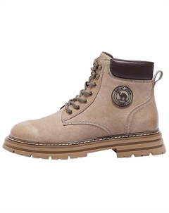 Мужские ботинки Martin Earth Yellow, Sand, Green, Gray, Coffee - Sand на флисовой подкладке, цвет Sand (Fleece-Lined) Camel