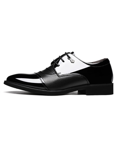 Мужские туфли черные низкие, цвет Black T38560 Chint