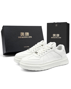 Кроссовки Air Force One Series Low Top для скейтбординга мужские белые, цвет White[Standard Sports Shoe Size] Aokang