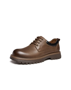 Рабочие ботинки мужские низкие желто-коричневые, черные с желто-коричневым, цвет Yellow Brown Camel