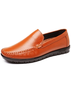 Мокасины мужские оранжевые, цвет Orange Cachiotti