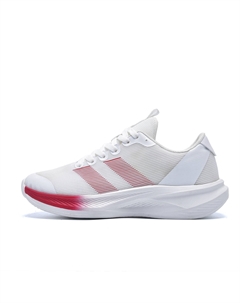 Низкие беговые кроссовки унисекс бело-красные, цвет White Red 7 sevfun