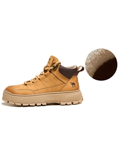 Мужские ботинки Martin Desert Yellow с флисовой подкладкой, Quicksand с флисовой подкладкой, серые с флисовой подкладкой, серые с флисовой подкладкой, с флисовой подкладкой Camel