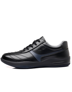 Мужские низкие кэжуал кеды черные, цвет Black Mulinsen