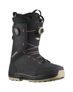 Echo Dual BOA сноубордические ботинки - мужские - 2024/2025, Spray Green/Black/Hot Coral Salomon