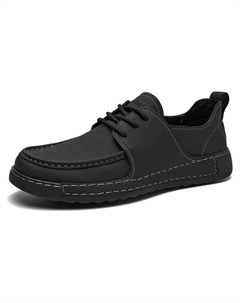 Мужские повседневные кроссовки низкие черные с желтым Hla