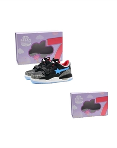 Низкие скейтерские кроссовки унисекс черно-сине-красные, цвет Black Blue Red 7 sevfun