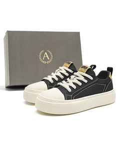 Модные кеды из коллекции Play Series мужские низкие Метеоритный черный, Тундровый серый - Метеоритный черный бокс, цвет Meteorite Black Box Aokang